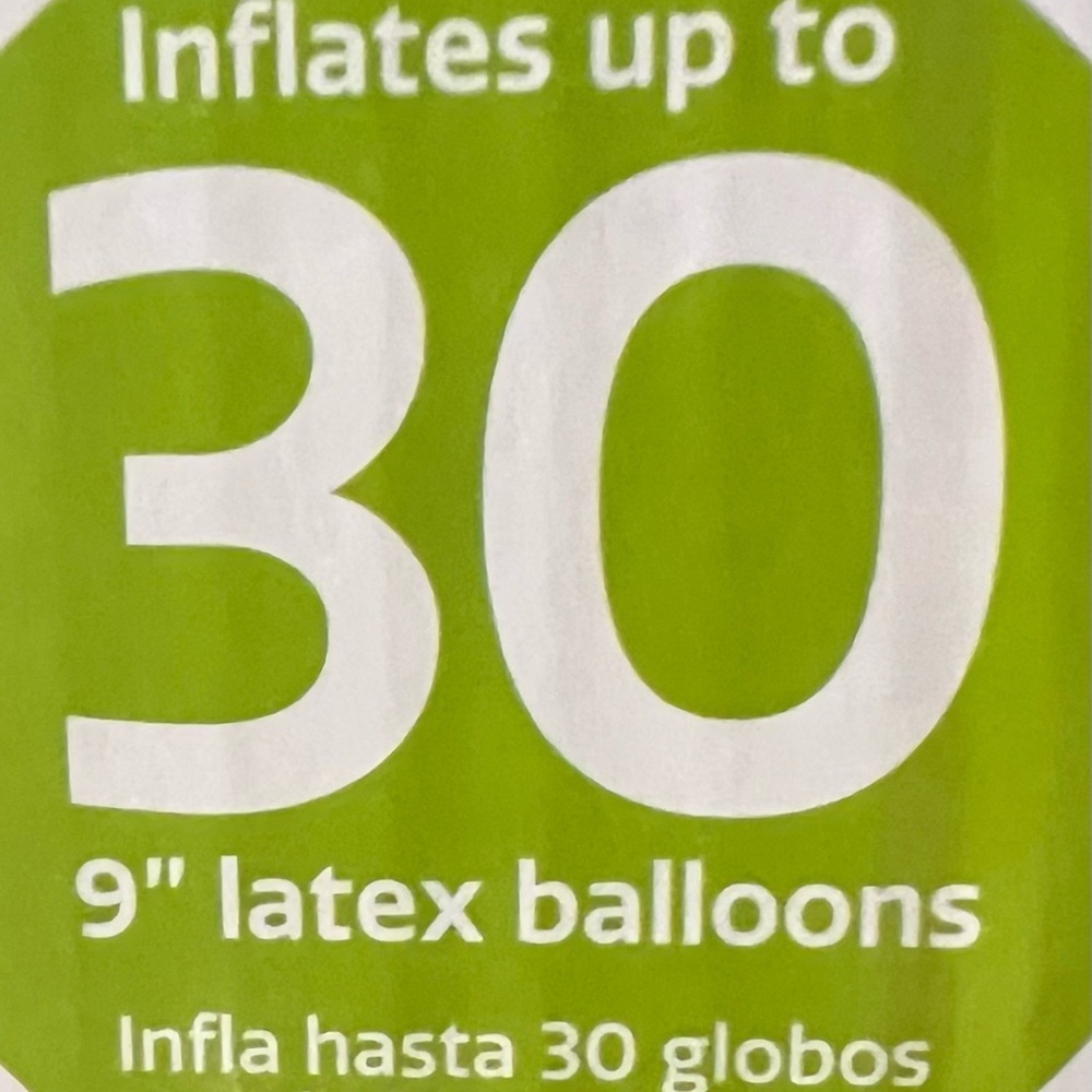 30 Colorful Balloon Time Helium Tank - Picture 7 of 9